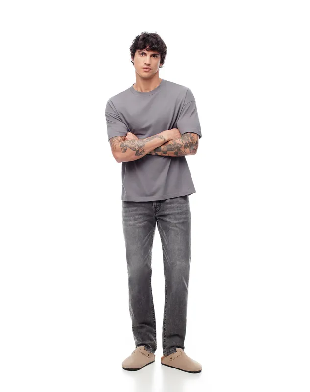 Jean straight gris hombre sold by Gef