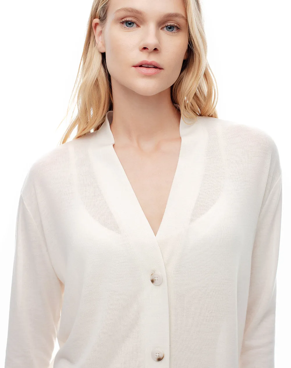 Suéter regular crudo mujer sold by Gef product image thumbnail 4