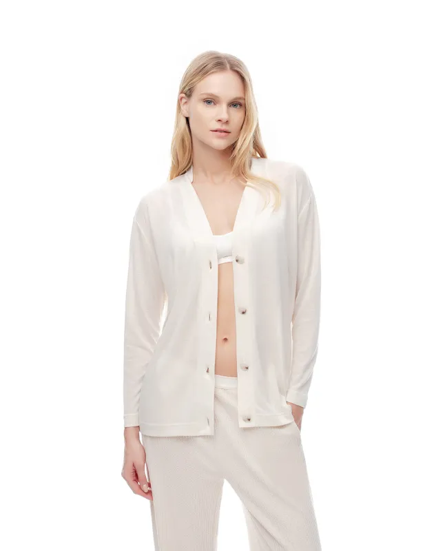 Suéter regular crudo mujer sold by Gef