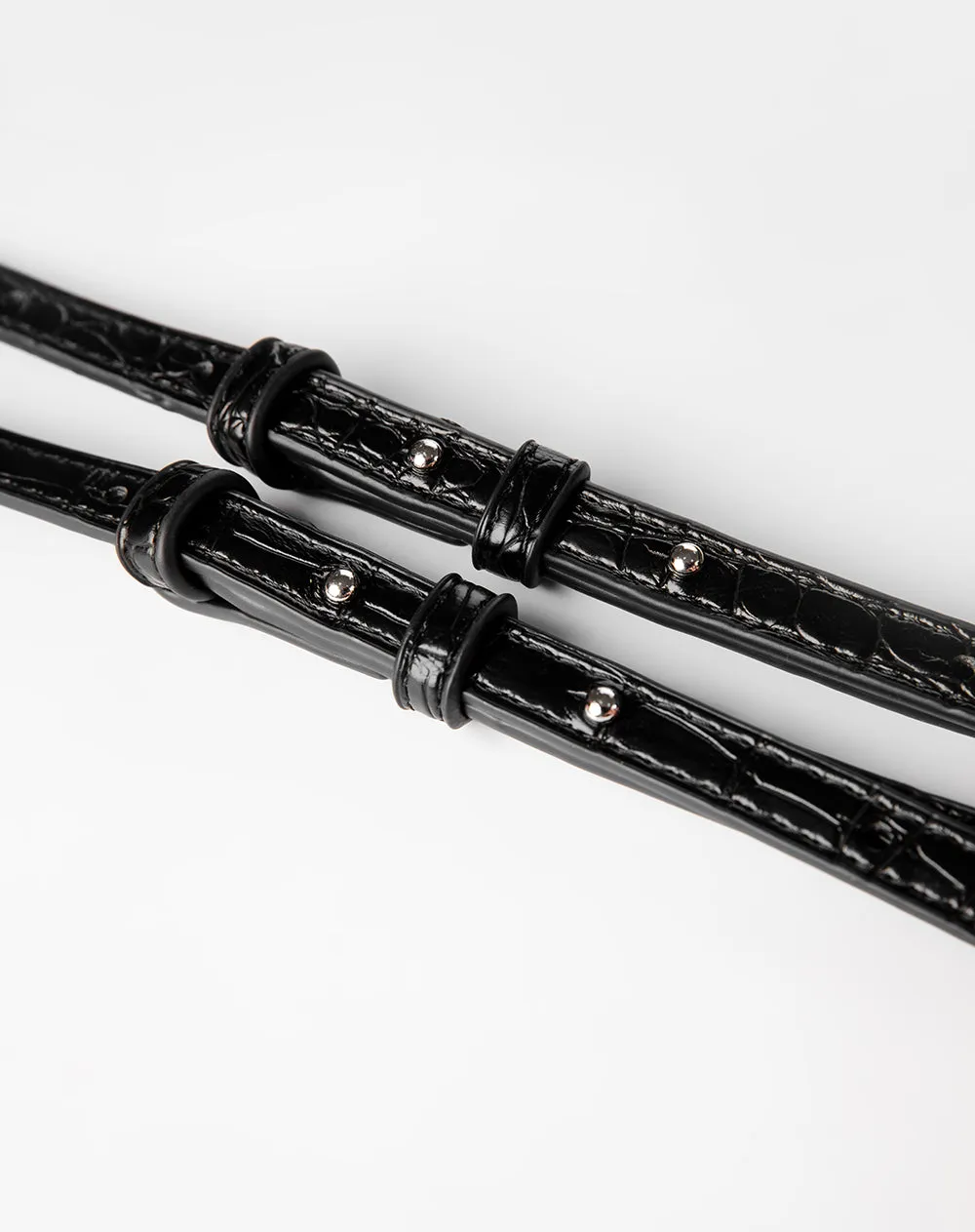 Bolso baguette texturizado negro mujer sold by Gef product image thumbnail 5