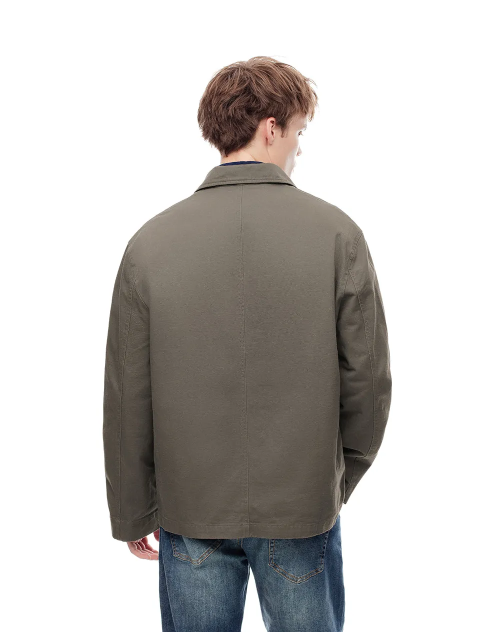 Blazer regular algodón verde hombre sold by Gef product image thumbnail 2