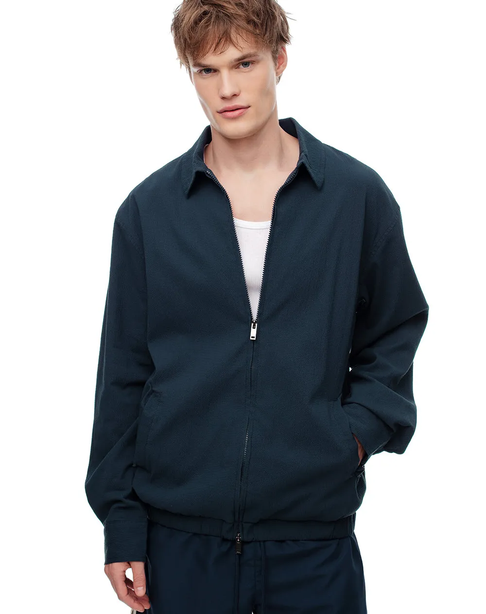 Chaqueta regular fit azul sold by Gef product image thumbnail 4