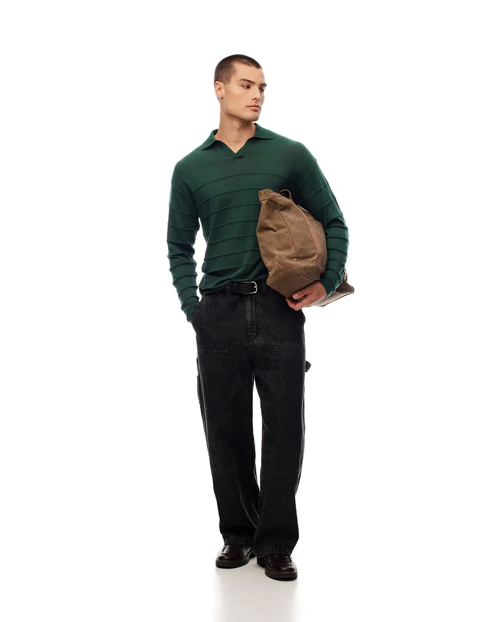 Camibuzo regular algodón verde hombre sold by Gef product image thumbnail 4