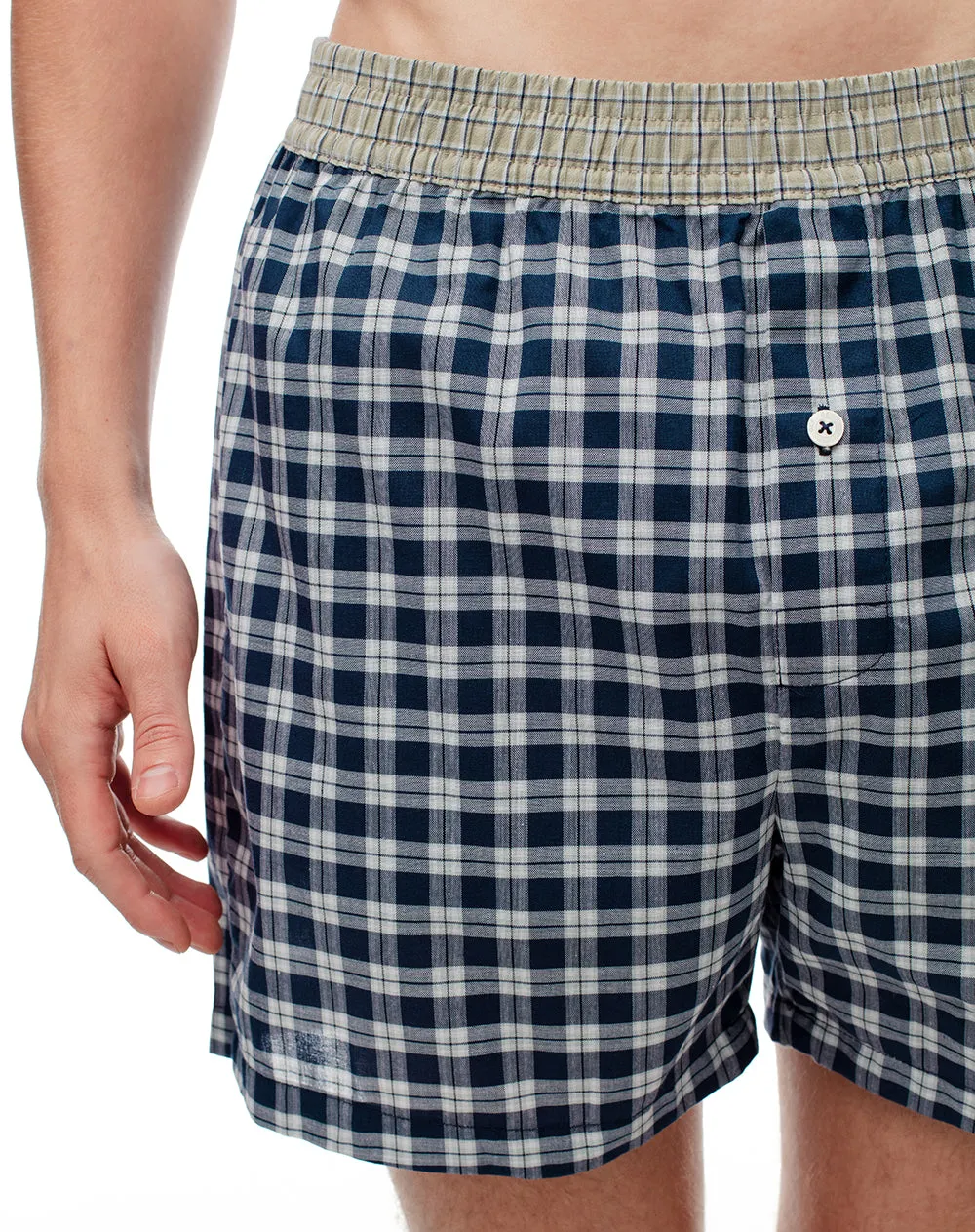 Bóxer largo elastico recubierto azul cuadros sold by Gef product image thumbnail 4