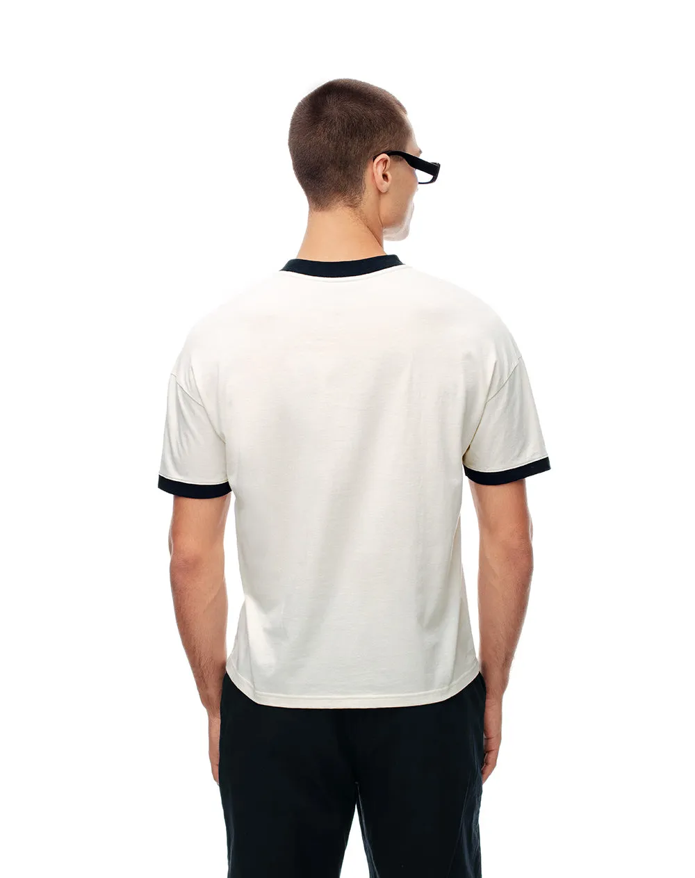 Camiseta regular fit manga corta vainilla sold by Gef product image thumbnail 2