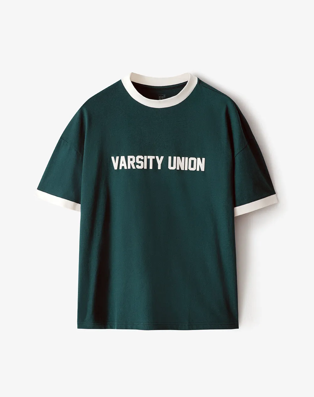 Camiseta regular fit manga corta verde sold by Gef product image thumbnail 5