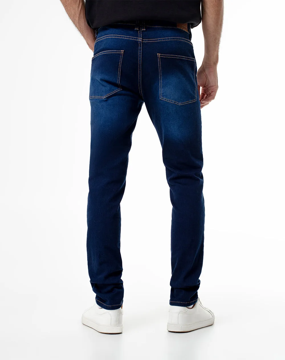 Jean skinny 66% algodón índigo oscuro hombre sold by Gef product image thumbnail 2