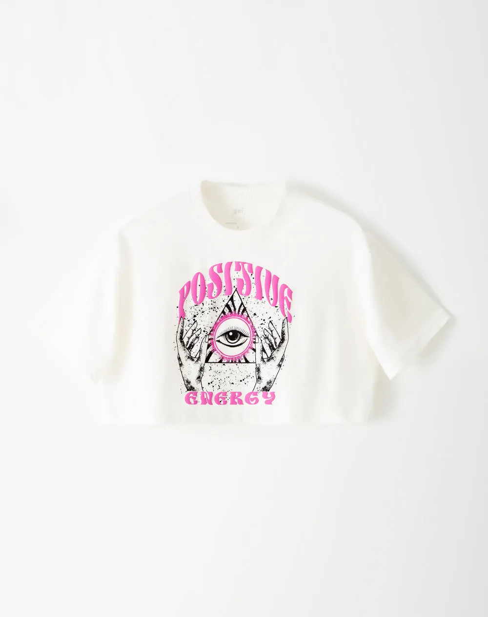 Camiseta crop oversize algodón habana mujer sold by Gef product image thumbnail 5