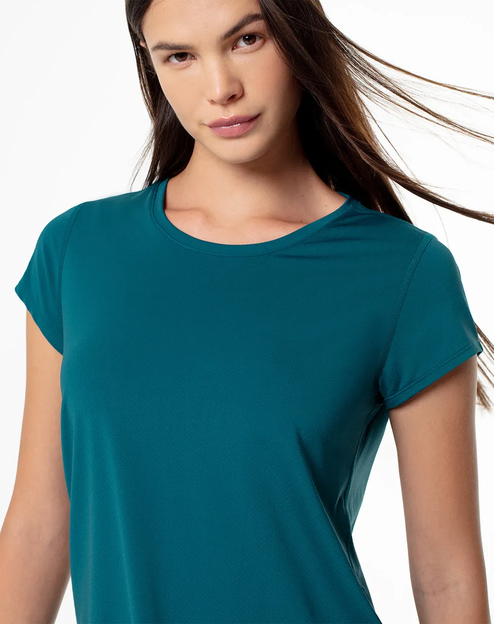 Camiseta deportiva mujer secado rápido verde sold by Gef product image thumbnail 3
