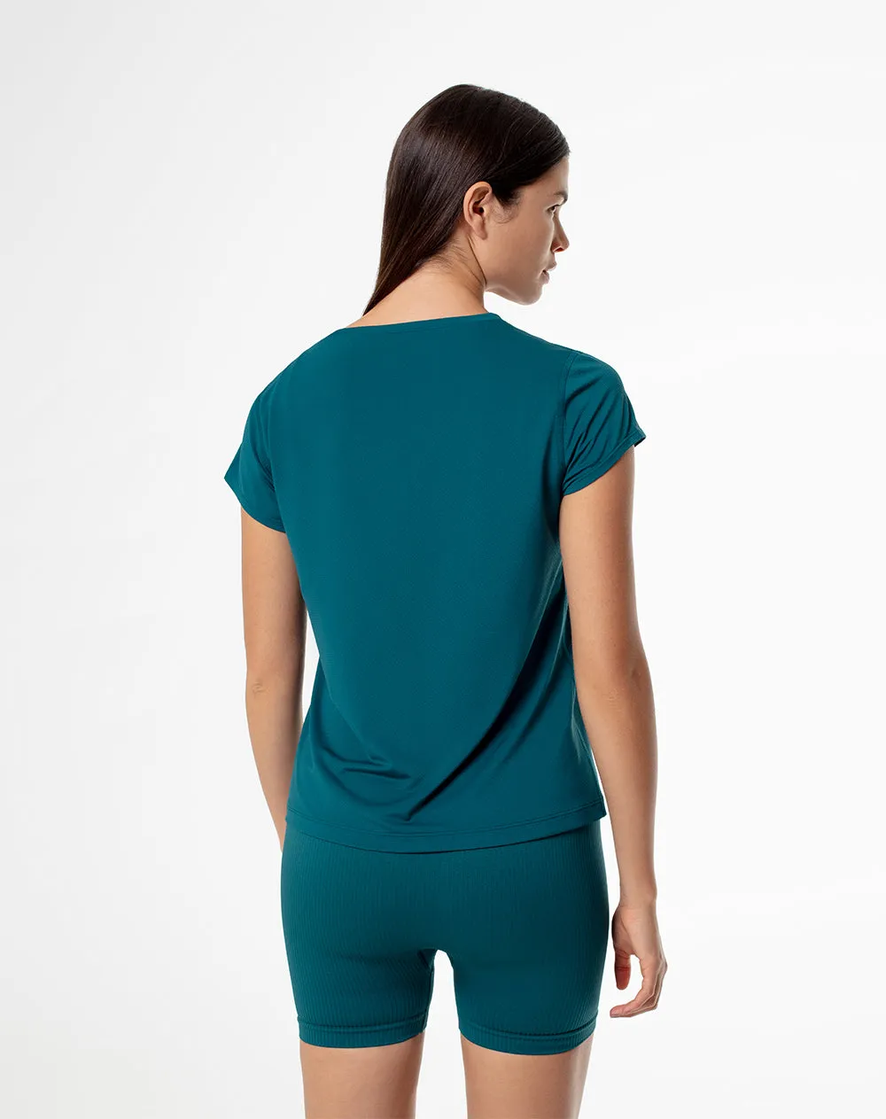 Camiseta deportiva mujer secado rápido verde sold by Gef product image thumbnail 2