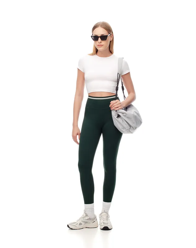 Legging deportivo seamless verde mujer made by Gef