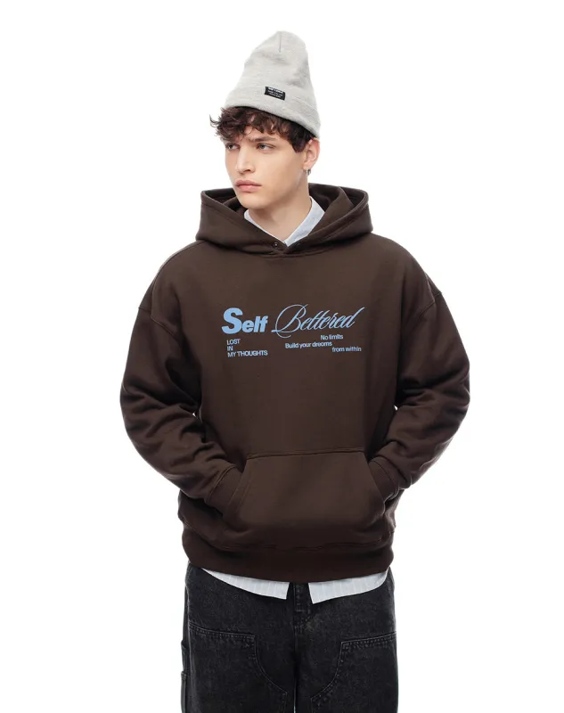 Buzo tipo hoddie chocolate hombre sold by Gef