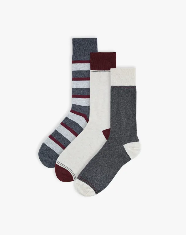 Medias hombre largas pack x3 surtido sold by Gef