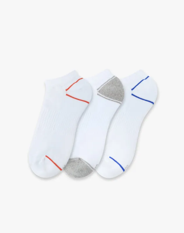Medias hombre tobillera corta algodón pack x3 surtido sold by Gef