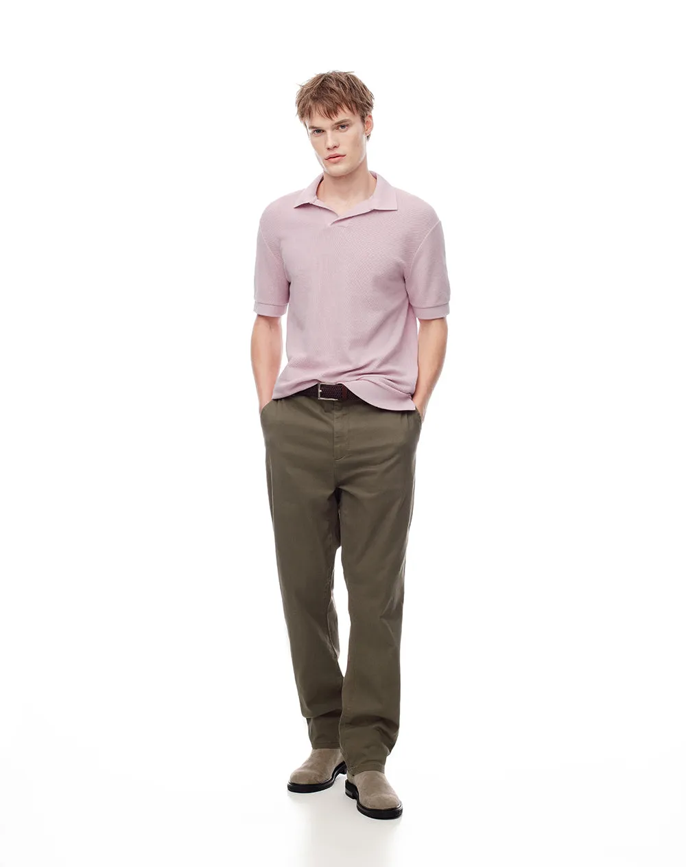 Polo regular algodón rosada hombre sold by Gef product image thumbnail 4