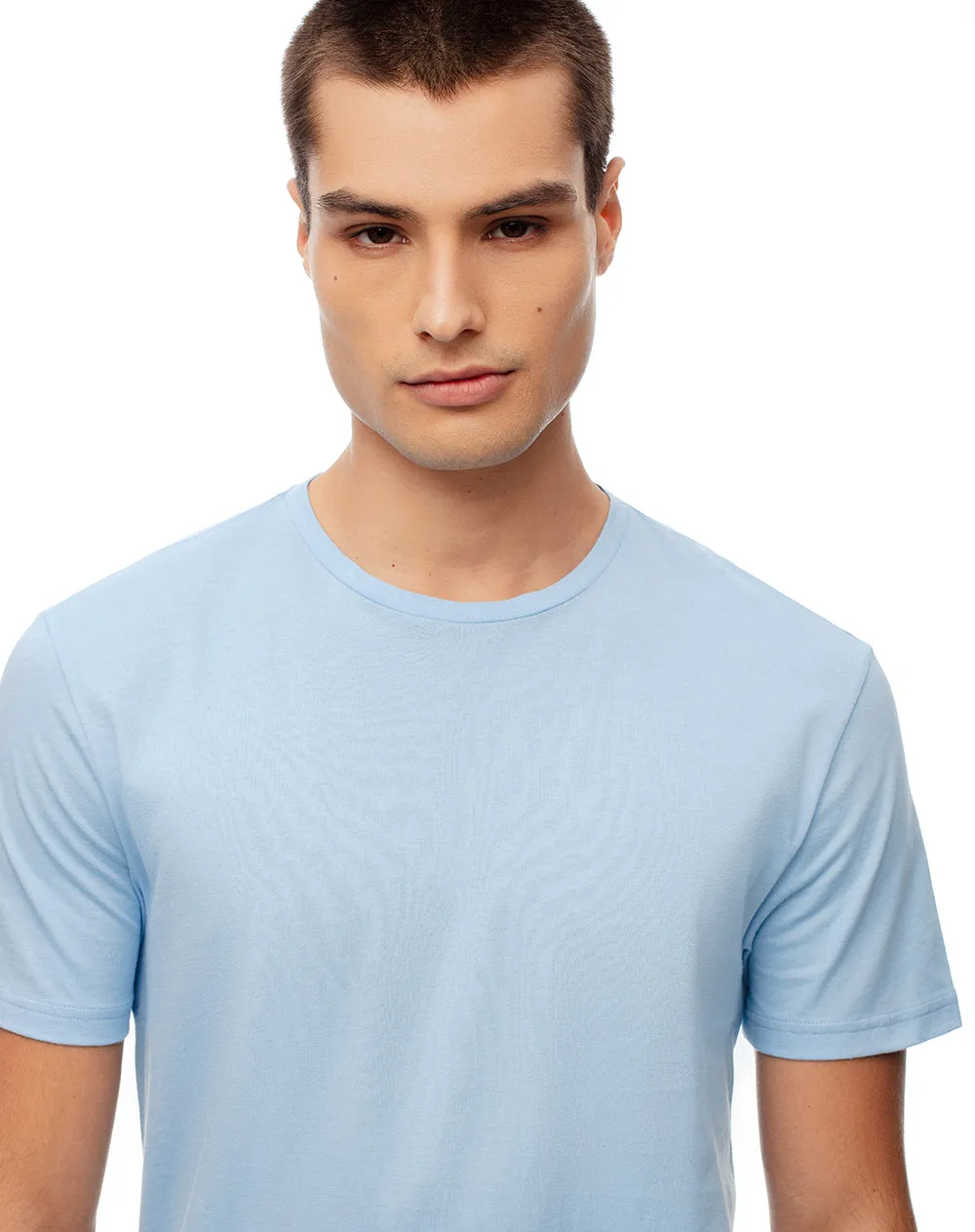 Camiseta + pantalón de pijama algodón azul hombre sold by Gef product image thumbnail 3