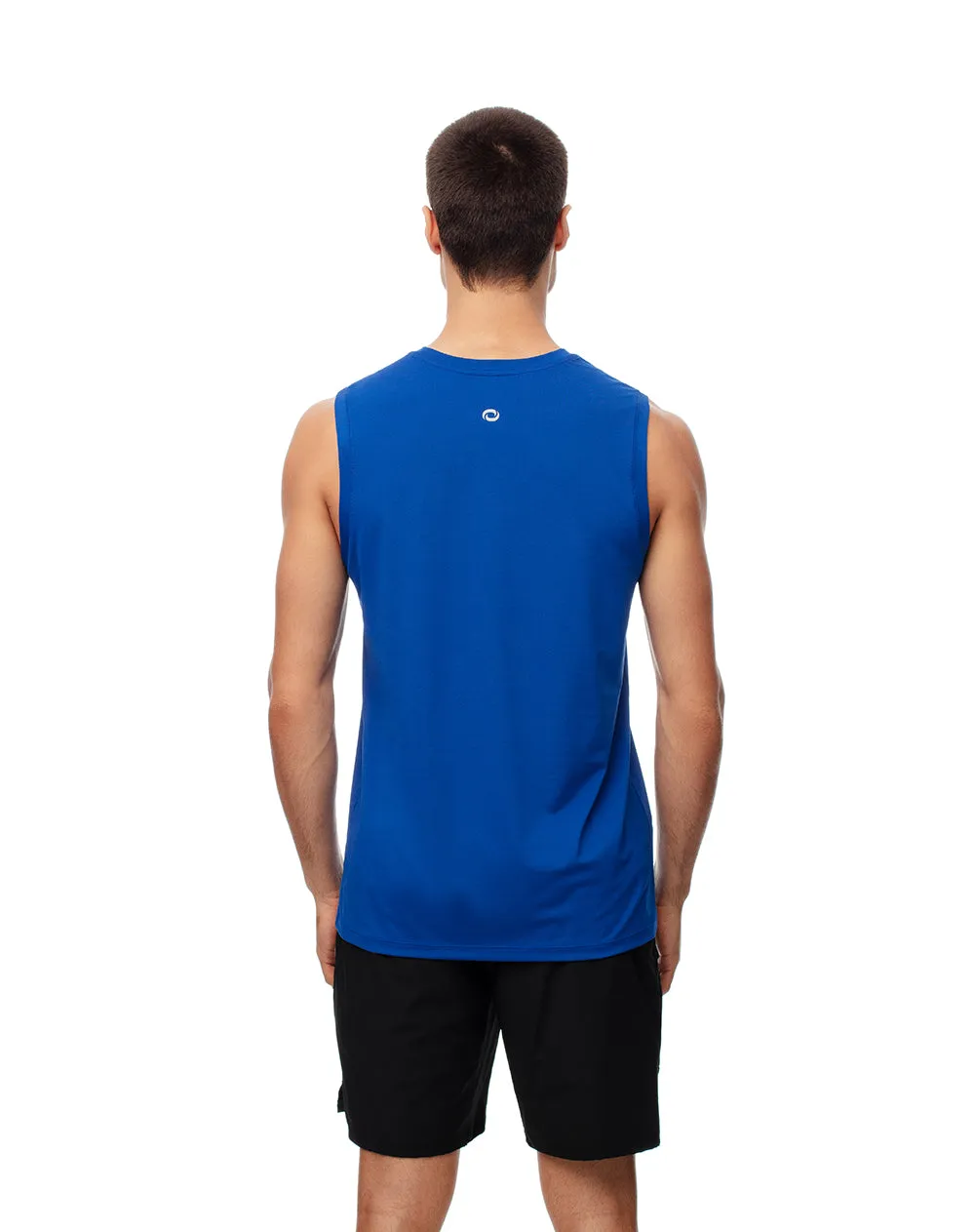 Camisilla deportiva antibacterial azul hombre sold by Gef product image thumbnail 2