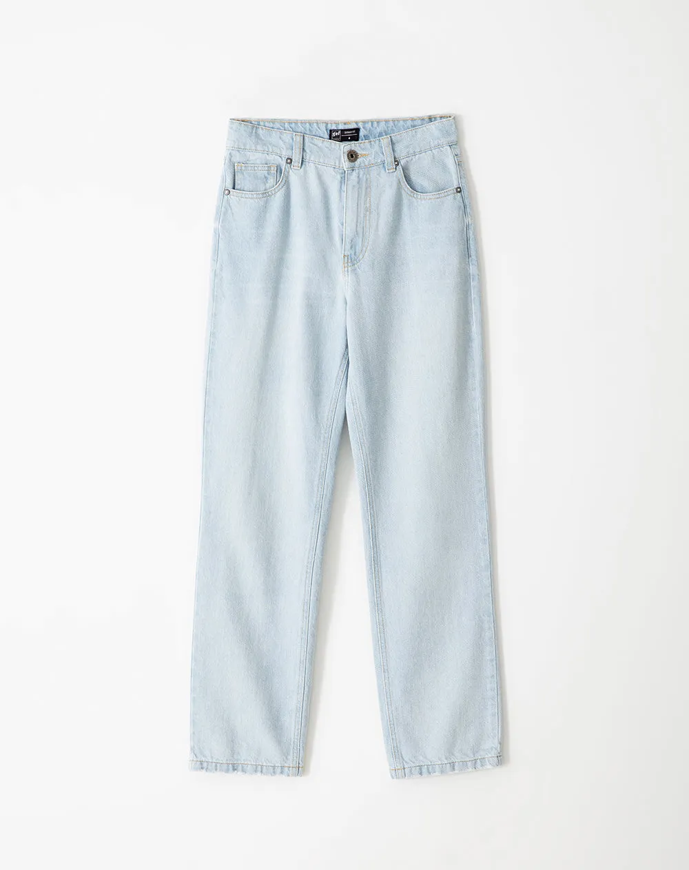 Jean recto tiro medio índigo claro mujer sold by Gef product image thumbnail 5