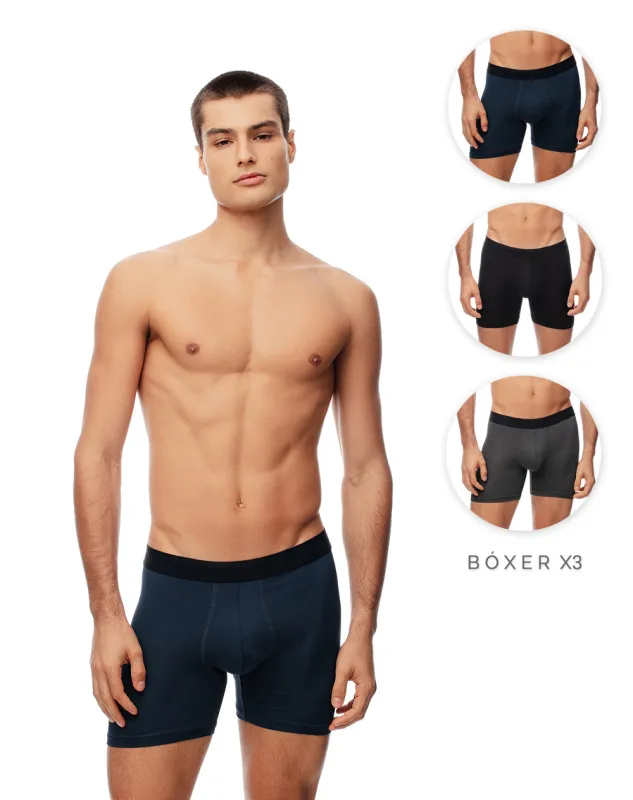 3 bóxers medio surtido sold by Gef