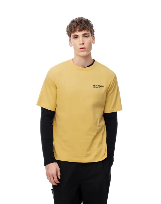 Camiseta regular algodón estampada hombre sold by Gef