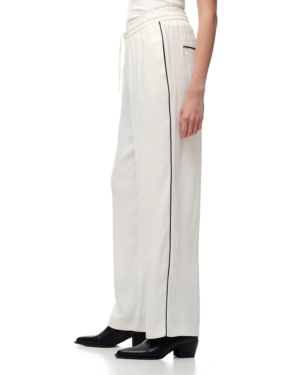 Pantalón tiro alto liviano blanco mujer sold by Gef product image thumbnail 5