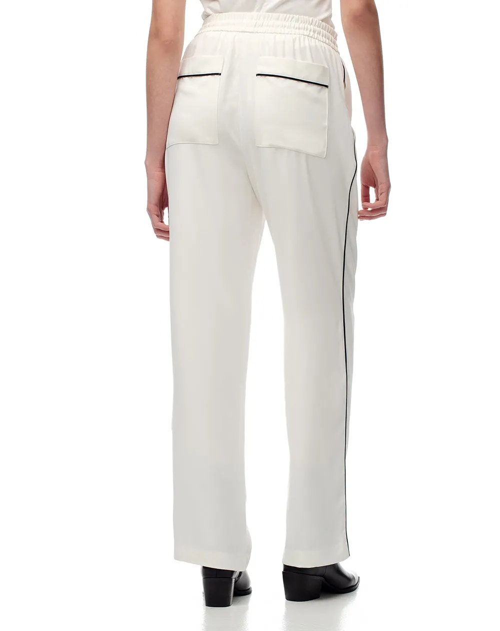 Pantalón tiro alto liviano blanco mujer sold by Gef product image thumbnail 2