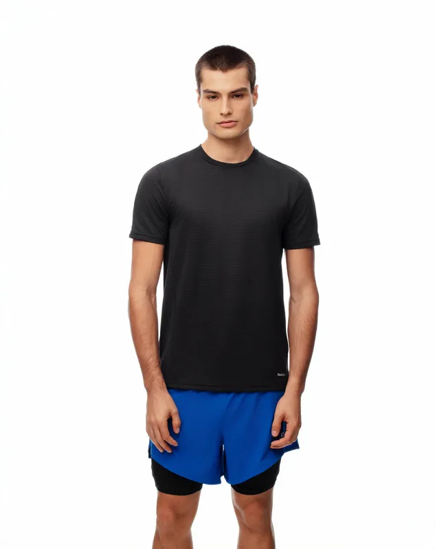 Short pantaloneta azul bloques sold by Gef