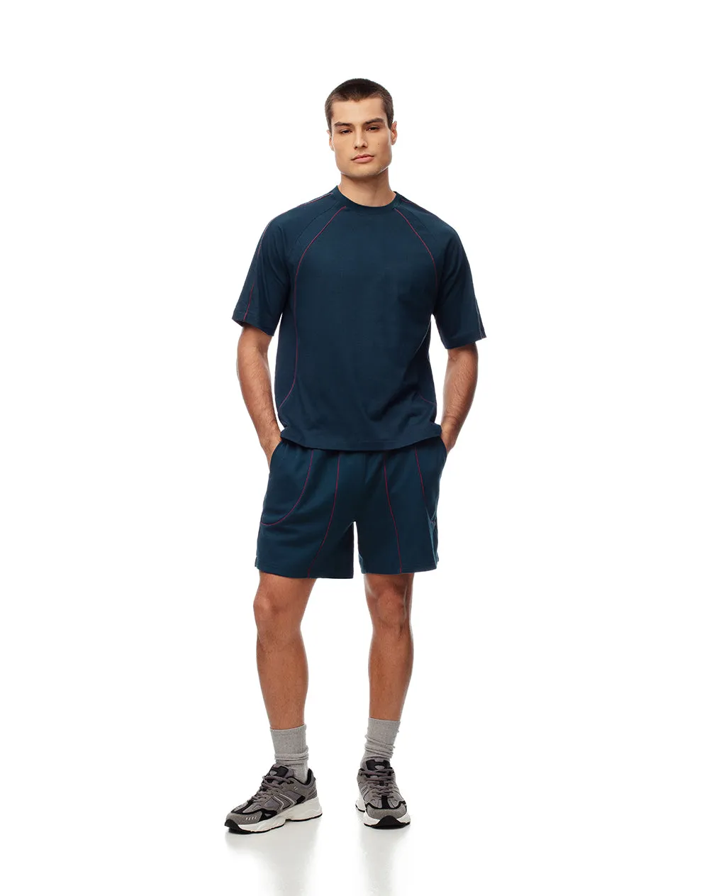 Camiseta relax algodón azul hombre sold by Gef product image thumbnail 4