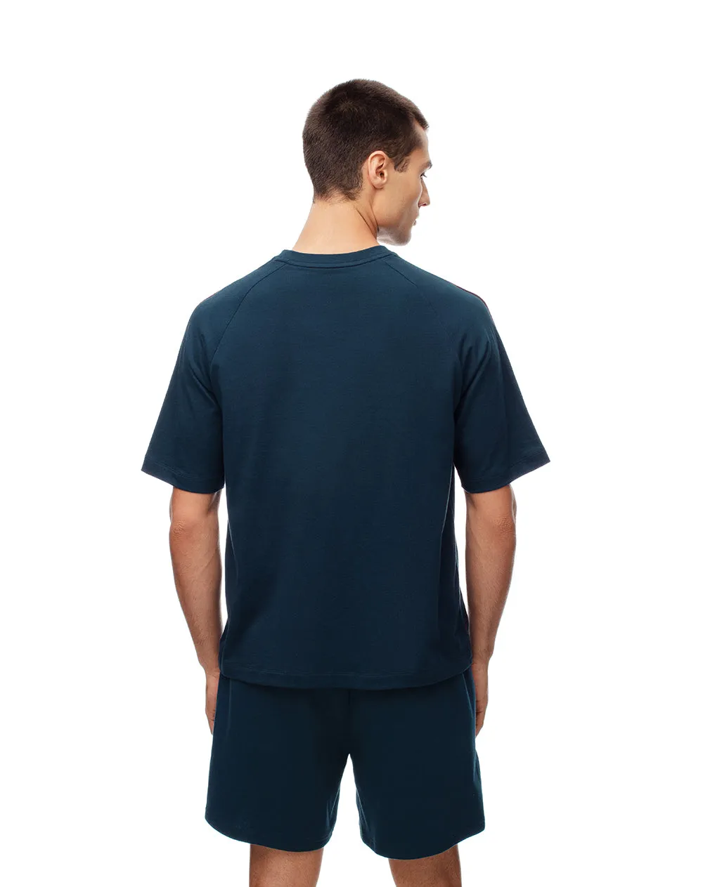 Camiseta relax algodón azul hombre sold by Gef product image thumbnail 2