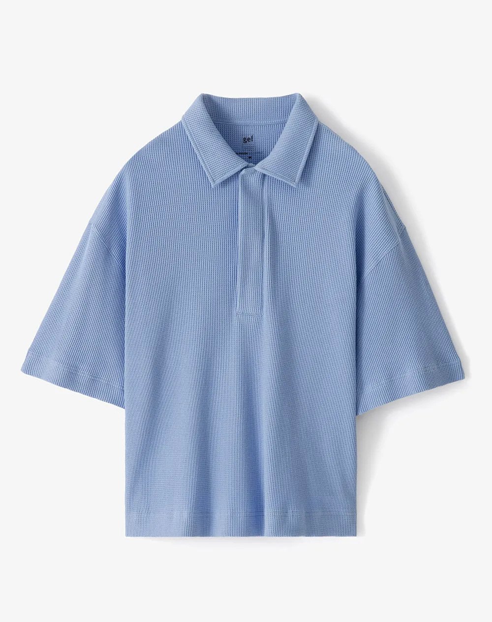 Polo oversize azul hombre sold by Gef product image thumbnail 5
