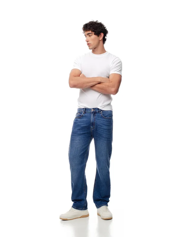 Jean regular índigo medio hombre made by Gef