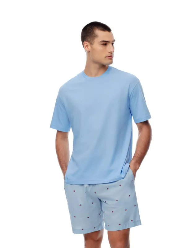 Camiseta relax algodón negra hombre sold by Gef