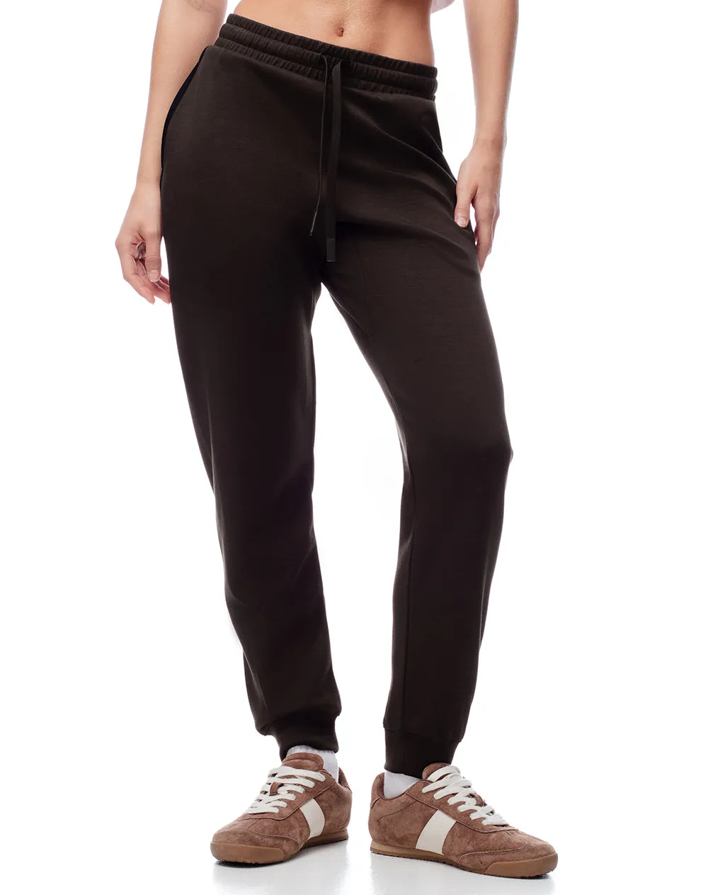 Jogger tiro medio chocolate mujer sold by Gef product image thumbnail 5