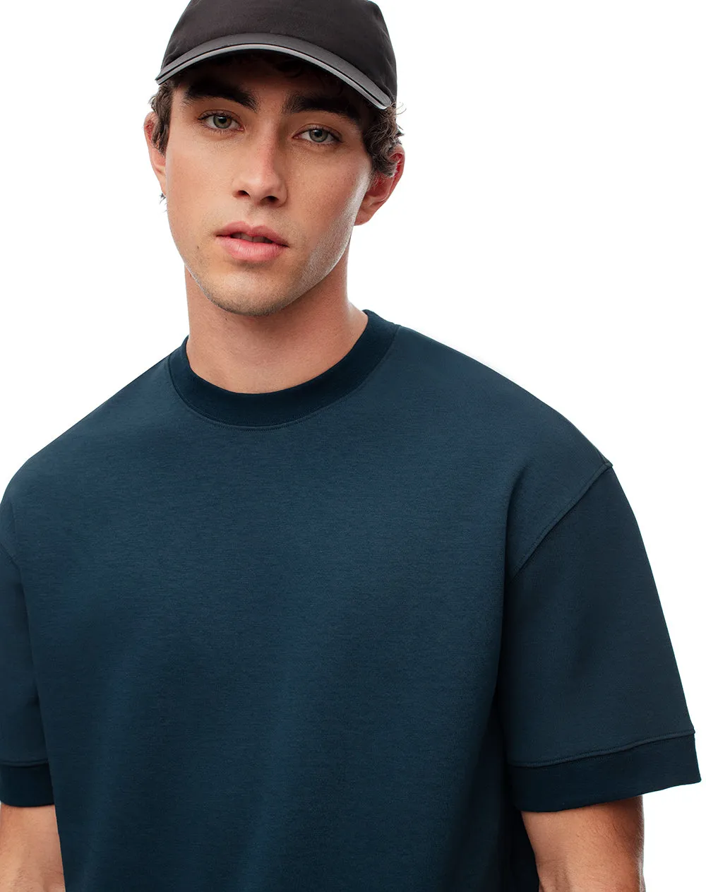 Camiseta relax oversize azul hombre sold by Gef product image thumbnail 3