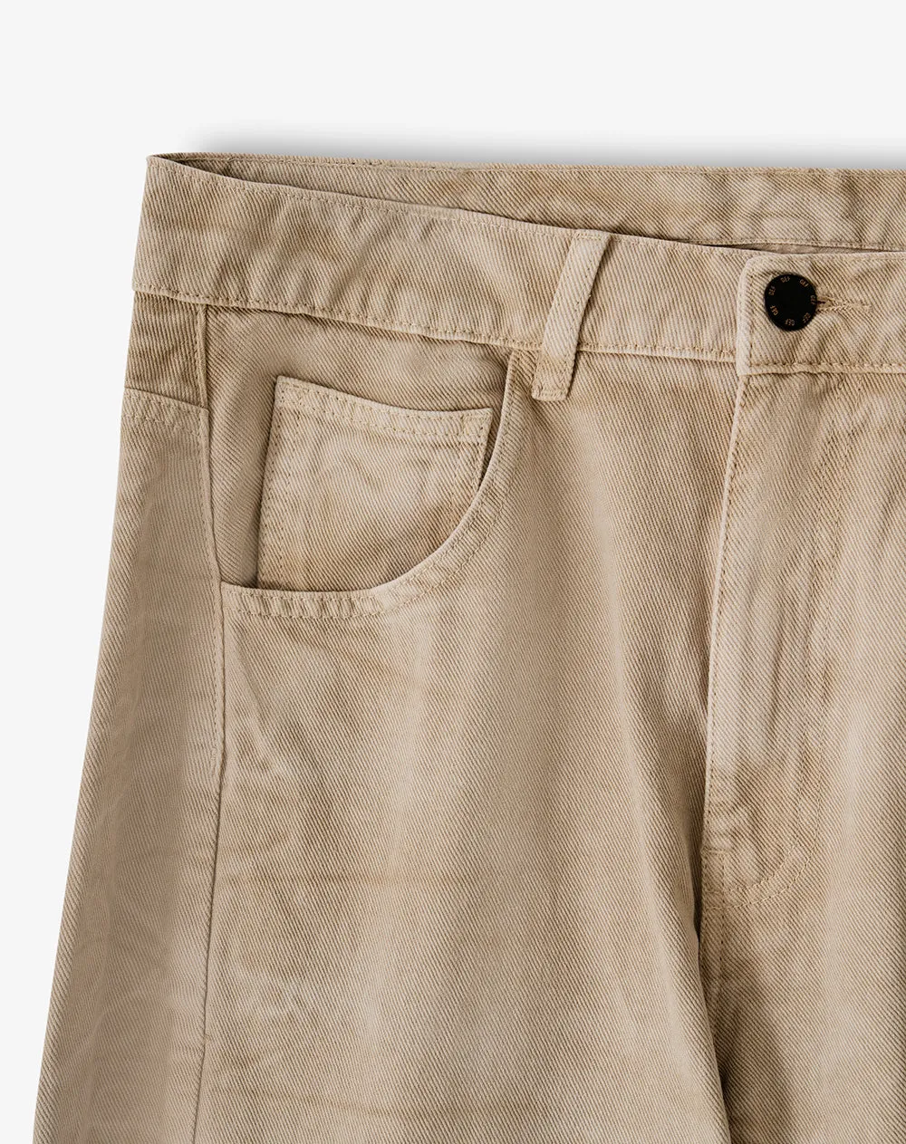 Jean baggy tiro medio café hombre sold by Gef product image thumbnail 2