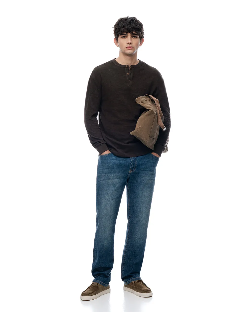Camibuzo regular algodón negro hombre sold by Gef product image thumbnail 4
