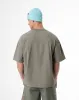 Camiseta regular fit manga corta verde sold by Gef