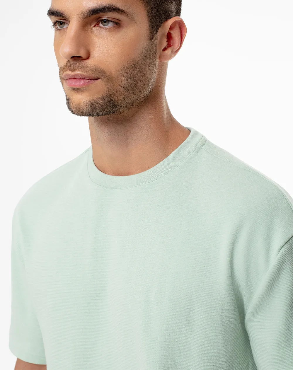Camiseta oversized verde hombre sold by Gef product image thumbnail 3