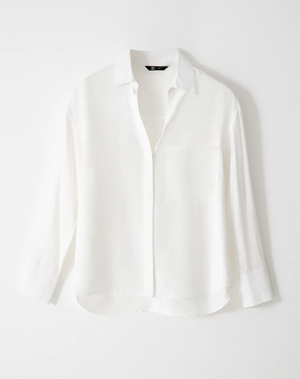 Camisa manga larga regular blanca mujer sold by Gef product image thumbnail 5