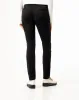 Pantalón skinny fit tiro medio en drill negro sold by Gef
