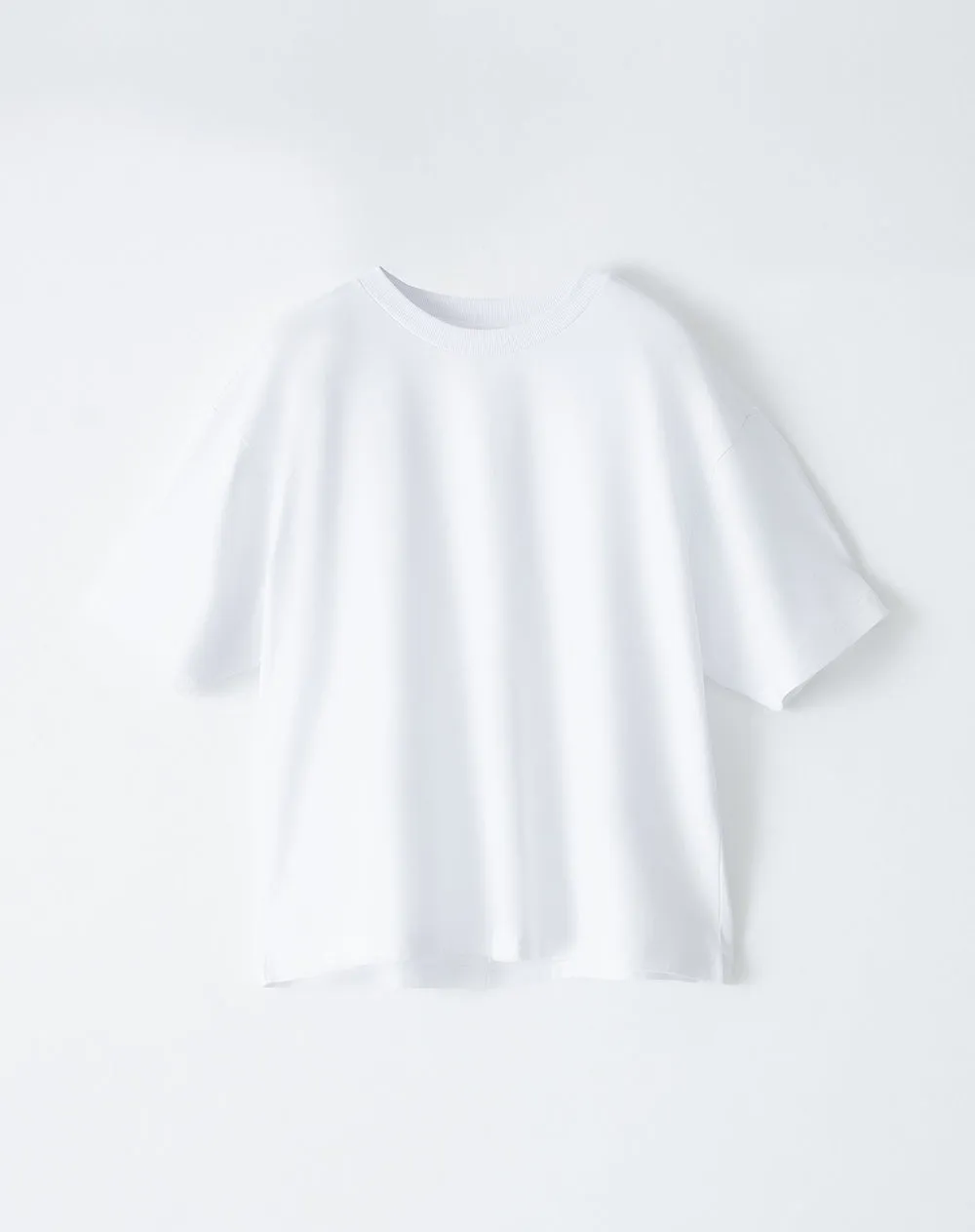 Camiseta oversize algodón blanca mujer sold by Gef product image thumbnail 5