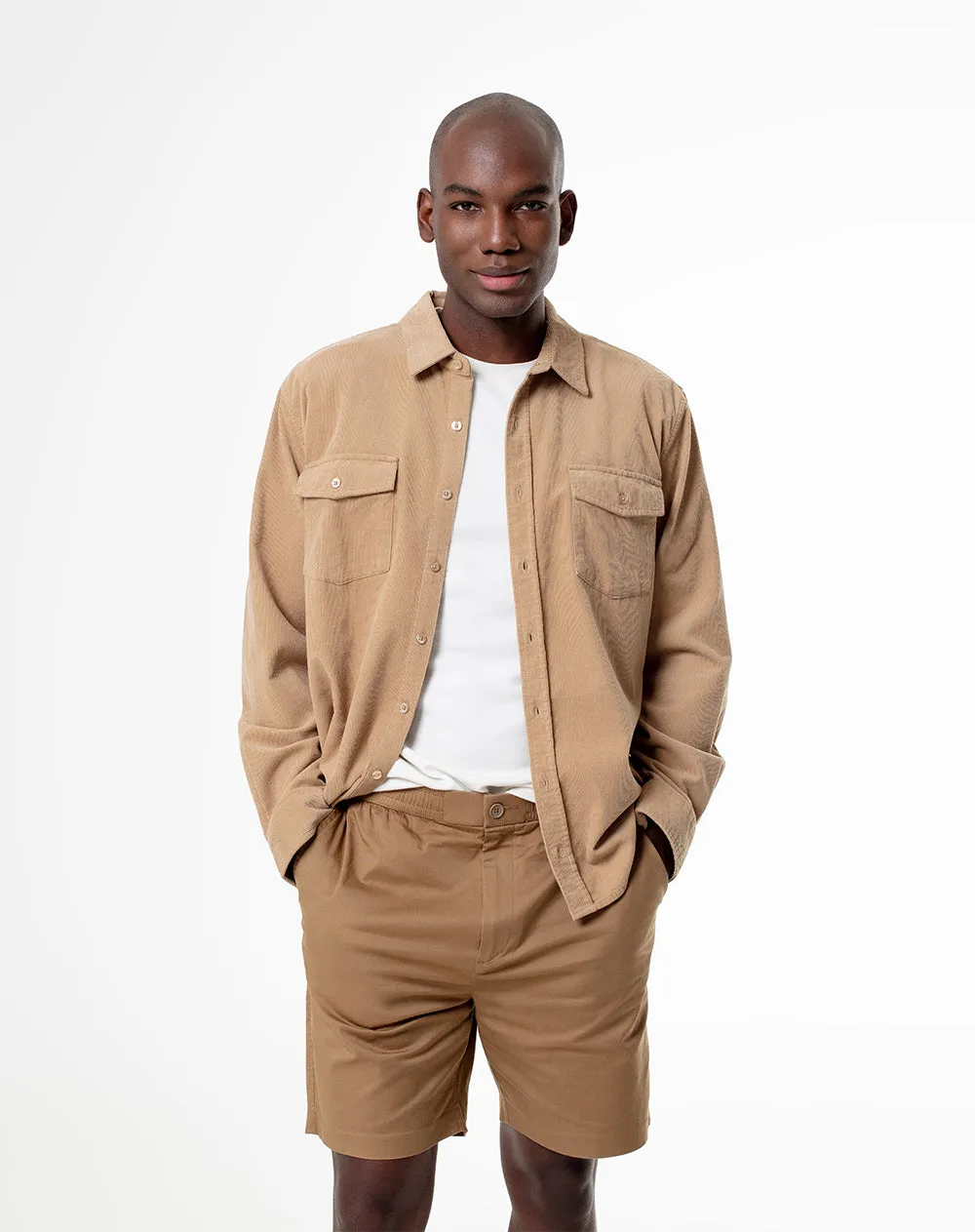 Bermuda regular agodón habano hombre sold by Gef