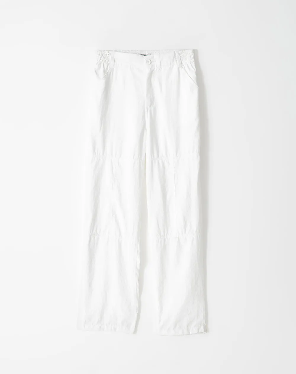 Pantalón parachute tiro medio elástico en cintura habano para mujer sold by Gef product image thumbnail 5