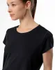 Camiseta deportiva secado rápido negra mujer sold by Gef