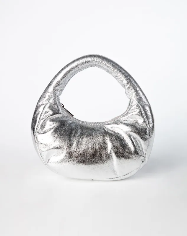 Bolso plateado sold by Gef