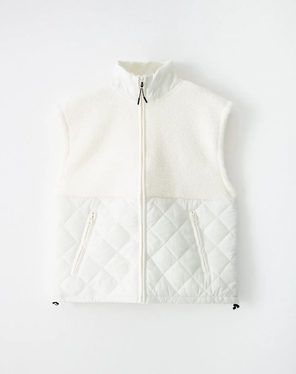 Chaleco regular fit sin capucha crudo sold by Gef product image thumbnail 5