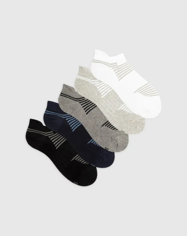 Medias mujer tobillera corta pack x5 surtido sold by Gef