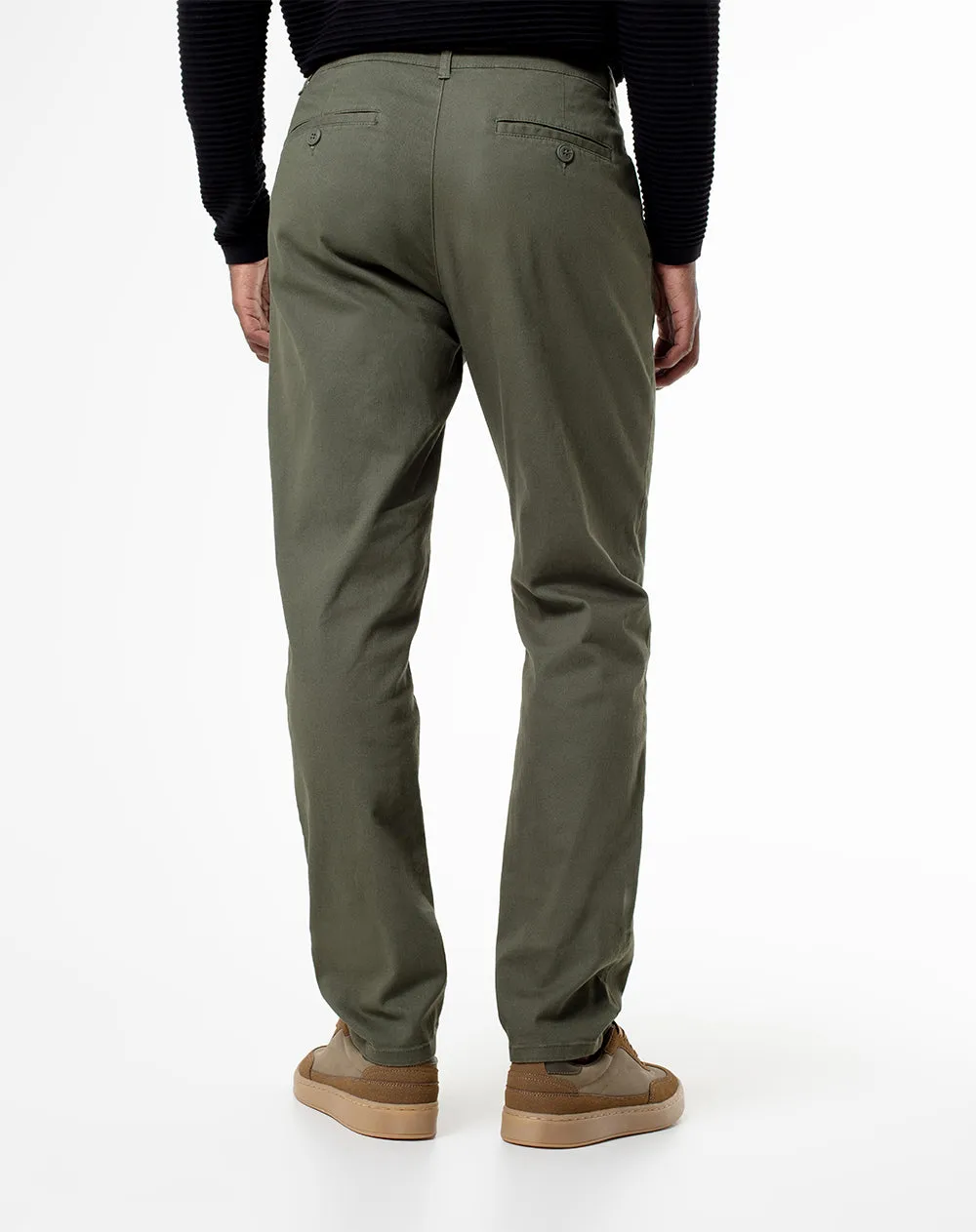 Pantalón chino slim 98% algodón verde hombre sold by Gef product image thumbnail 2