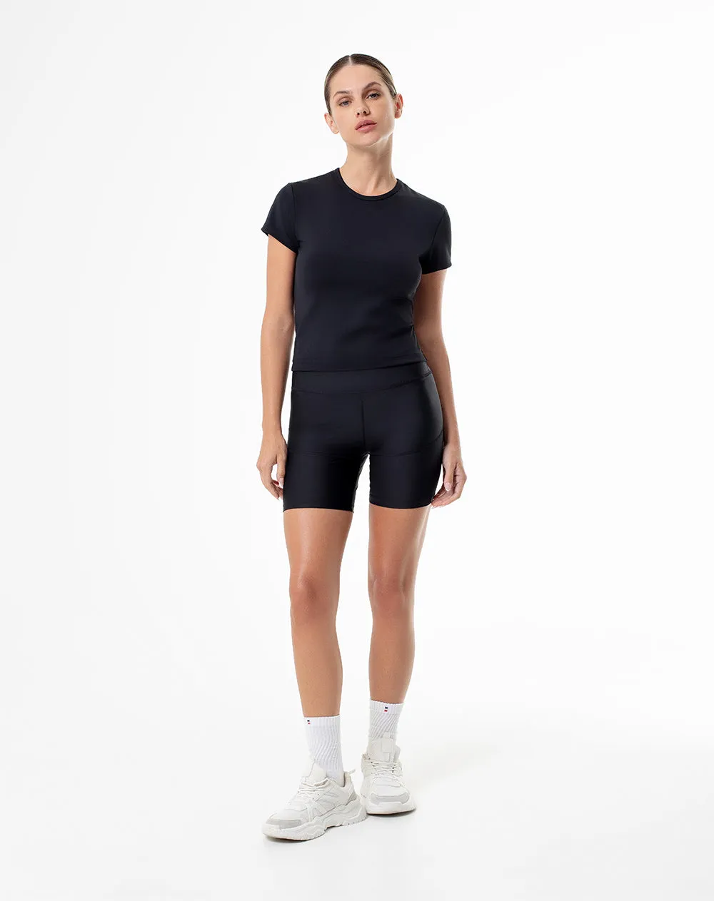 Camiseta deportiva secado rápido negra mujer sold by Gef product image thumbnail 4