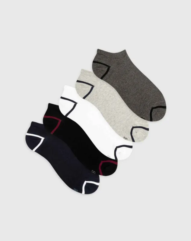 Media hombre tobillera corta pack x5 surtido sold by Gef